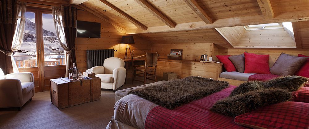 Chalet-Hotel Les Cimes Le Grand-Bornand Zewnętrze zdjęcie