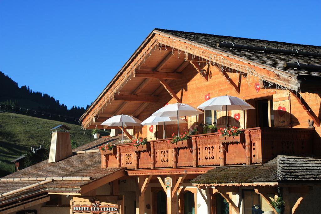 Chalet-Hotel Les Cimes Le Grand-Bornand Zewnętrze zdjęcie