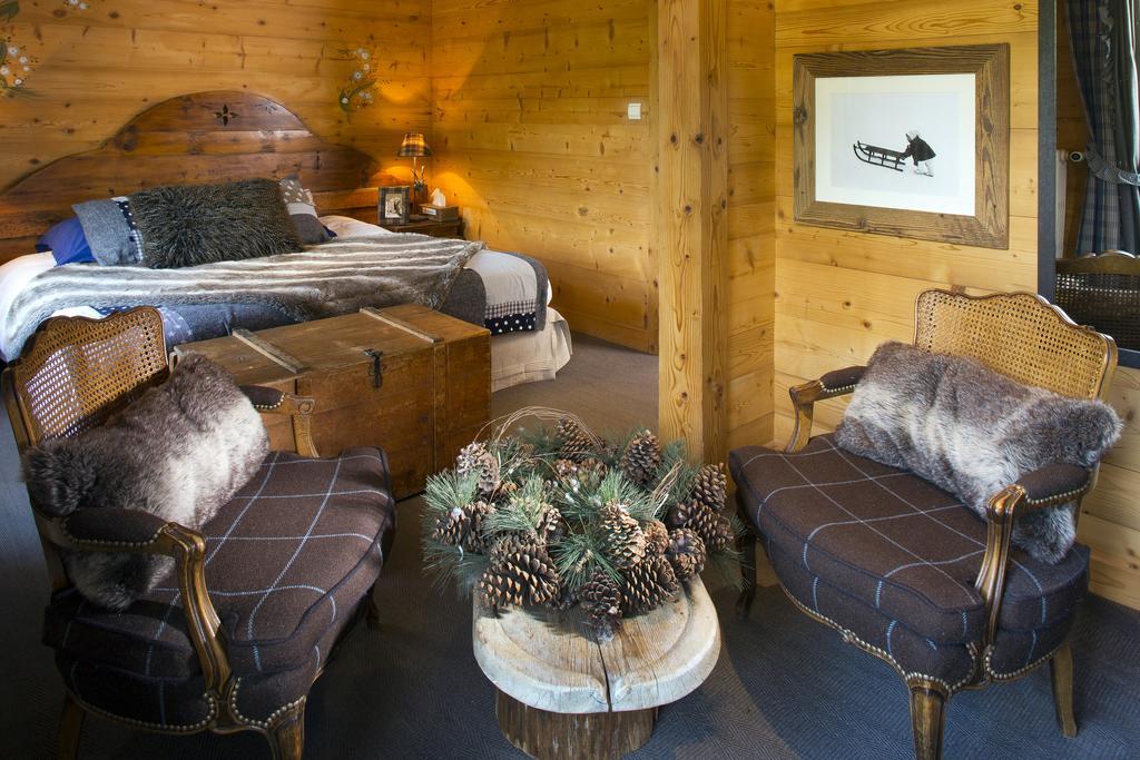 Chalet-Hotel Les Cimes Le Grand-Bornand Pokój zdjęcie