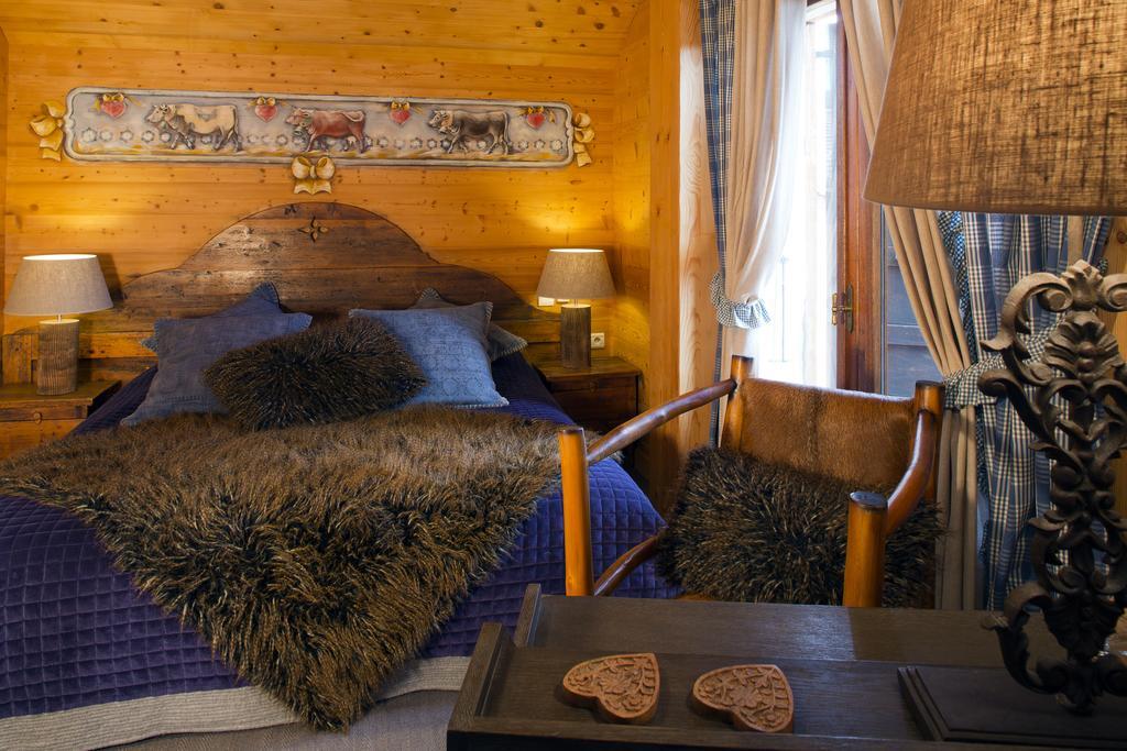 Chalet-Hotel Les Cimes Le Grand-Bornand Pokój zdjęcie
