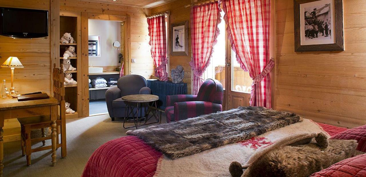Chalet-Hotel Les Cimes Le Grand-Bornand Zewnętrze zdjęcie